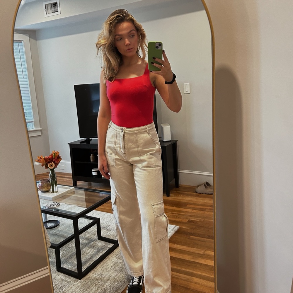 Red body suit Amazon